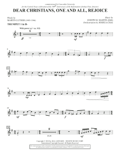 Dear Christians, One and All, Rejoice von Joseph M. Martin (Download) 