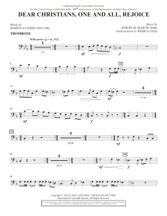 Dear Christians, One and All, Rejoice von Joseph M. Martin (Download) 