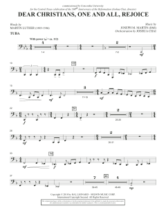 Dear Christians, One and All, Rejoice von Joseph M. Martin (Download) 