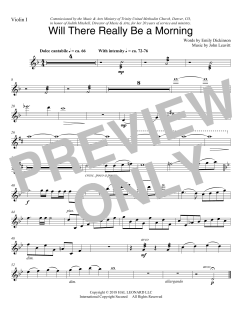 Will There Really Be a Morning? von John Leavitt (Download) 