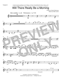 Will There Really Be a Morning? von John Leavitt (Download) 