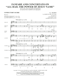 Fanfare and Concertato (Download) 