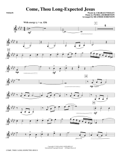 Come, Thou Long-Expected Jesus von Pamela Robertson (Download) 