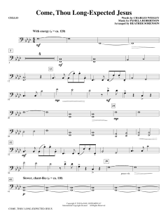 Come, Thou Long-Expected Jesus von Pamela Robertson (Download) 