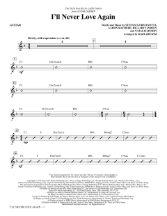 I'll Never Love Again von Lady Gaga (Download) 