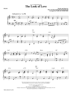 The Look of Love von Burt Bacharach (Download) 