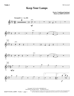 Keep Your Lamps von John Leavitt (Download) 