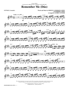 Remember Me von Kristen Anderson-Lopez (Download) 