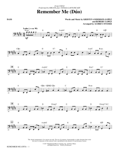 Remember Me von Kristen Anderson-Lopez (Download) 