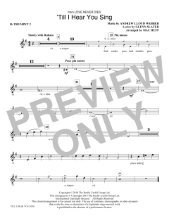 til I Hear You Sing von Andrew Lloyd Webber (Download) 