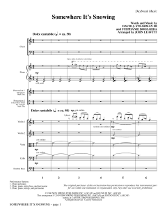 Somewhere It's Snowing von Stephanie Boosahda (Download) 