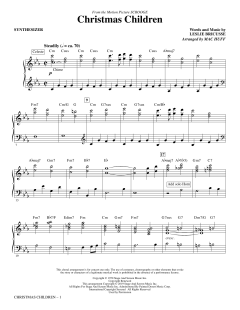 Christmas Children von Leslie Bricusse (Download) 