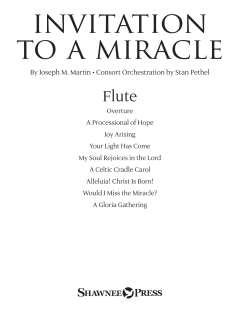 Invitation to a Miracle von Joseph M. Martin (Download) 