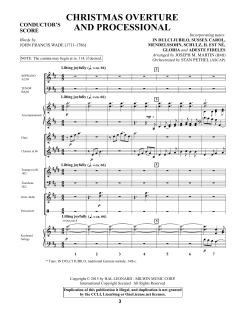 Let There Be Christmas von Joseph M. Martin (Download) 