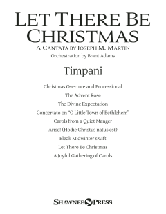 Let There Be Christmas von Joseph M. Martin (Download) 