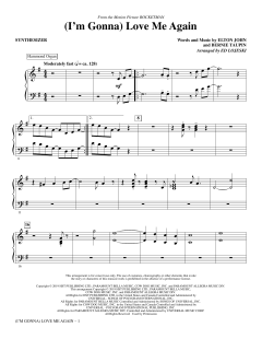 (I'm Gonna) Love Me Again von Bernie Taupin (Download) 