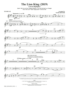 The Lion King (2019) von Tim Rice (Download) 