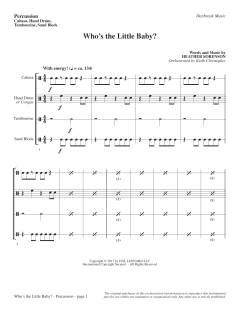 Who's the Little Baby? von Heather Sorenson (Download) 