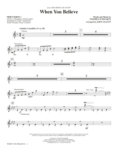 When You Believe von Stephen L. Schwartz (Download) 