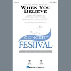 When You Believe von Stephen L. Schwartz (Download) 