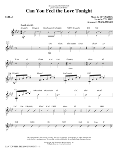 Can You Feel the Love Tonight? von Pentatonix (Download) 