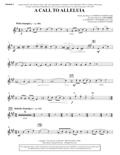 A Call to Alleluia von Joseph M. Martin (Download) 