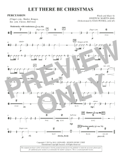 Let There Be Christmas von Joseph M. Martin (Download) 