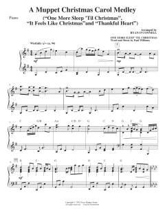 A Muppet Christmas Carol Medley von Paul Williams (Download) 