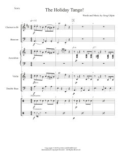 The Holiday Tango von Greg Gilpin (Download) 