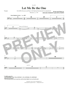 Let Me Be The One von Jack Zaino (Download) 