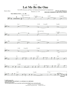 Let Me Be The One von Jack Zaino (Download) 