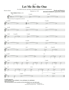 Let Me Be The One von Jack Zaino (Download) 