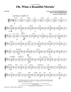 Oh, What a Beautiful Mornin' von Oscar Hammerstein II (Download) 