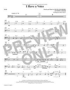 I Have a Voice von Frank Wildhorn (Download) 