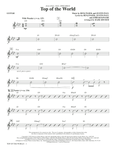 Top of the World von Benj Pasek (Download) 