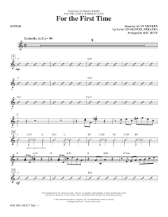 For the First Time von Alan Menken (Download) 