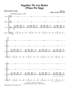 Together We Are Better von Greg Gilpin (Download) 