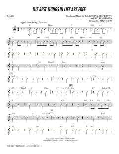 The Best Things in Life Are Free von Buddy Gard DeSylva (Download) 