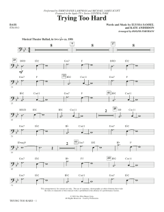 Trying Too Hard von Elyssa Samsel (Download) 