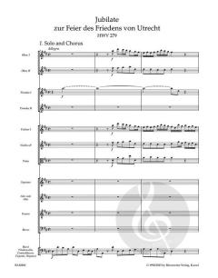 Utrechter Jubilate HWV 279 von Georg Friedrich Händel 