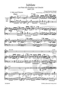 Utrechter Jubilate HWV 279 von Georg Friedrich Händel 