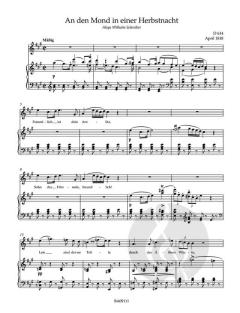 Lieder 11 von Franz Schubert 