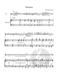 Werke für Violine und Klavier von Sergei Rachmaninow 