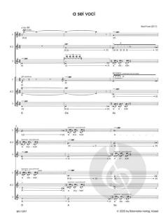 a sei voci von Beat Furrer (Download) 