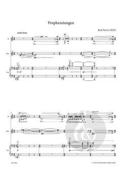 Prophezeiungen von Beat Furrer (Download) 