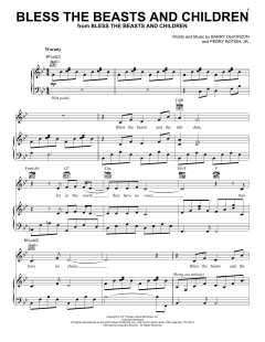 Bless The Beasts And Children von Shirley Bassey (Download) 