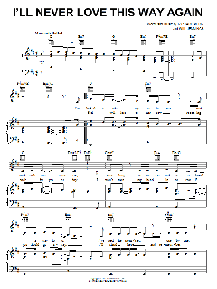 I'll Never Love This Way Again von Dionne Warwick (Download) 