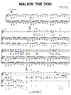 Walkin' The Dog von Rufus Thomas (Download) 