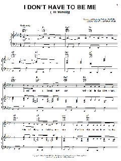 I Don't Have To Be Me ('Til Monday) von Steve Azar (Download) 