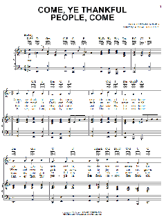 Come, Ye Thankful People, Come von Henry Alford (Download) 